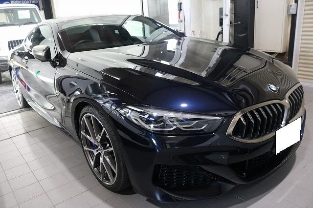 千葉県　市川市　BMW850　カーコーティング　