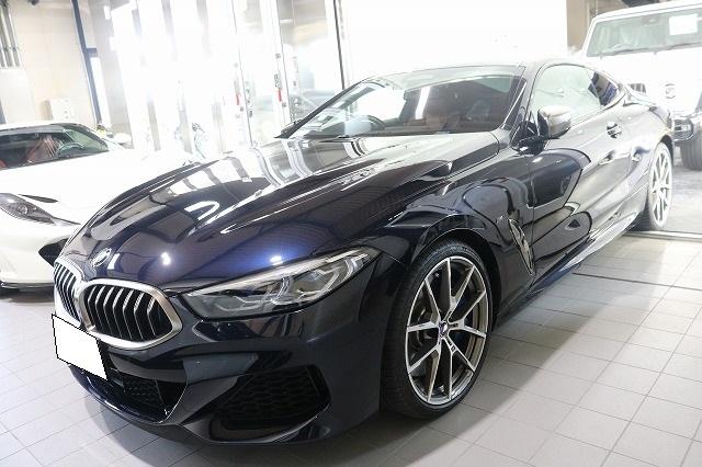 千葉県　市川市　BMW850　カーコーティング　