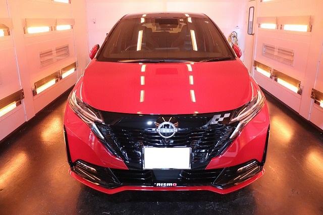 神奈川県　横浜市　日産　オーラニスモ　カーコーティング　ガラスコーティング　G.Guard