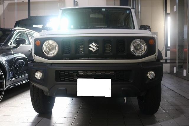 千葉県　スズキ　JIMNY SIERRAの画像　カーコーティング　硬化型ガラスコーティング