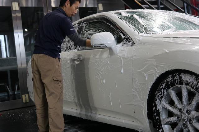 千葉県　八千代市　トヨタクラウン　ガラスコーティング施工前　洗車画像