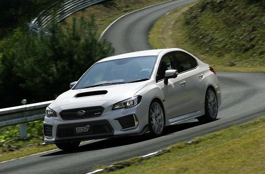 スバル公式サイトから引用　特別仕様車　スバルWRX-S208の画像