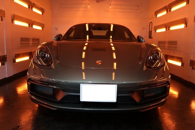 千葉県　柏市　カーコーティング　ポルシェ718　ボクスターGTS