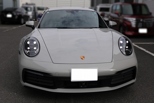 ポルシェ911カレラ　カーコーティング施工