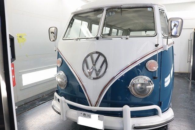 VW　タイプ2　カーコーティング施工