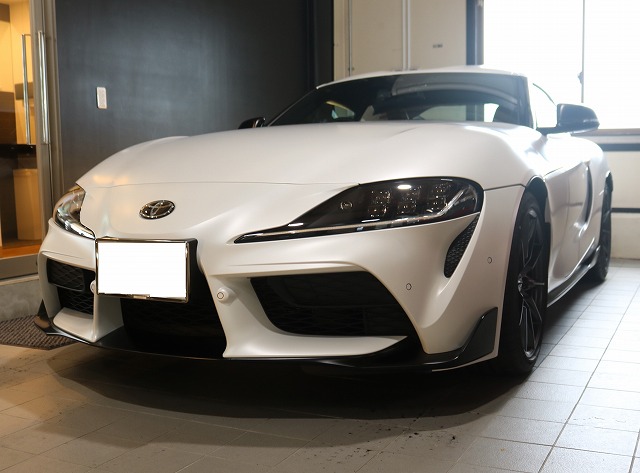 GRスープラ　カーコーティング施工後