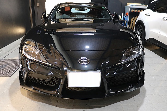 GRスープラ　カーコーティング施工後