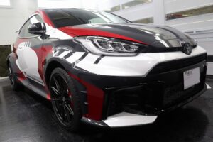 100台限定！TOYOTA GRヤリスロパンぺラにカーコーティング施工　千葉県市川市より【System X Crystal SS】のアイキャッチ画像