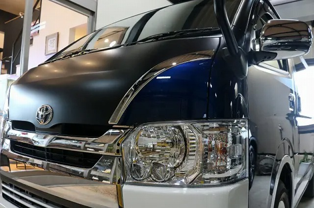 TOYOTAハイエース　カーコーティング施工