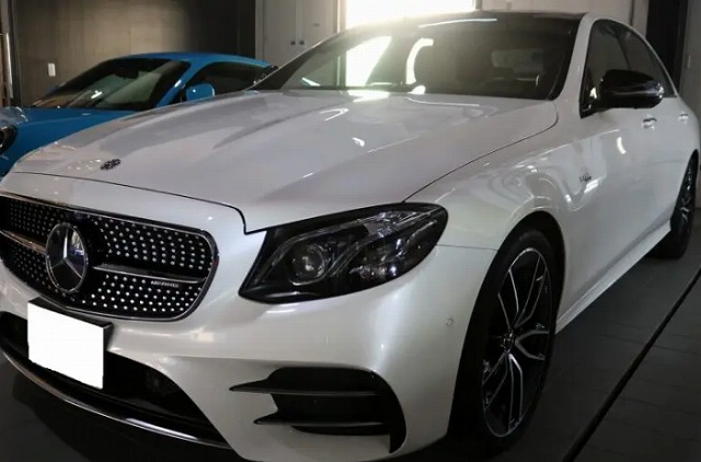 メルセデスベンツE53AMG　カーコーティング施工後