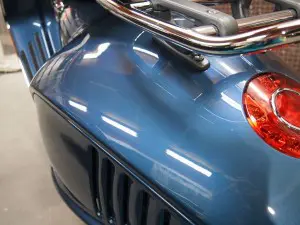 フランス車ベスパ　バイクコーティング