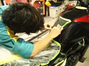 ホンダCB1300SB　バイクコーティング