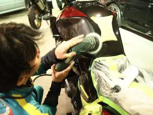 ホンダCB1300SB　バイクコーティング
