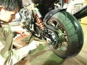 ホンダCB1300SB　バイクコーティング