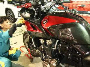 ホンダCB1300SB　バイクコーティング