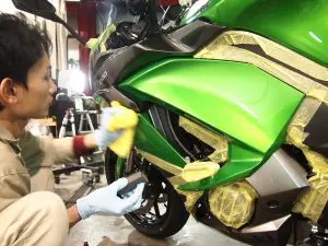カワサキＮＩＮＪＡ1000　バイクコーティング