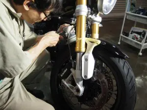 BMW バイクコーティング