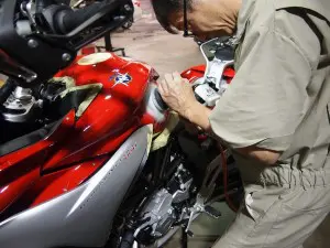 MVアグスタ バイクコーティング