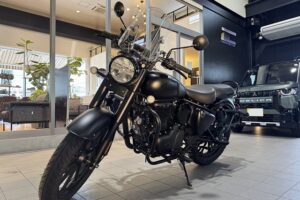 ロイヤルエンフィールド クラシックにコーティング施工。東京都港区よりお越しのバイクに【SystemX Max MF】のアイキャッチ画像