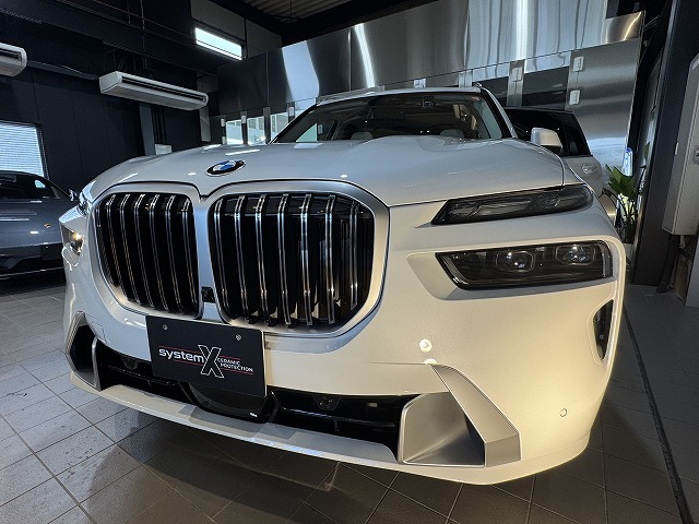 BMWX7 セラミックコーティング施工後　千葉
