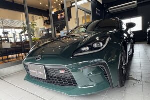GR86 RZ Ridge Green Limited　セラミックコーティング施工後の写真