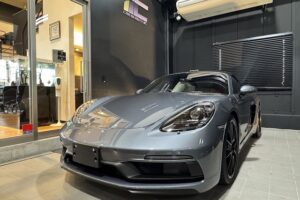 ポルシェボクスター　セラミックコーティング施工後　完成　川口市
