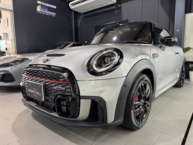 MINIジョンクーパーワークスコンバーチブル　セラミックコーティング施工後　千葉