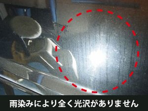 プロが教える車の雨染み コーティングの水垢の対処法 トータルカービューティiic