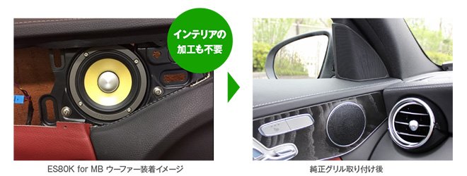 ベンツ スピーカーセット