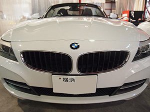 BMWZ4 オーディオ施行