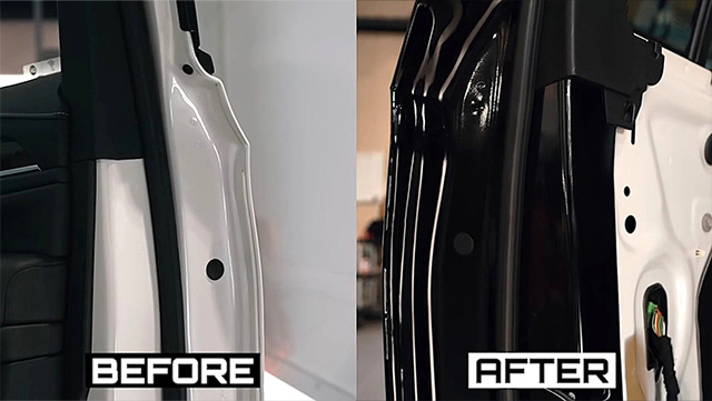 ドア内部 プロテクションフィルム