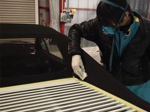 フェラーリ 幌コーティング