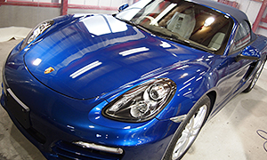 納車前の内装仕上げ