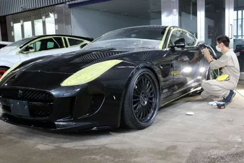 ジャガー カーコーティング施工
