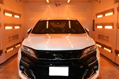 世田谷 トヨタ ガラスコーティング施工