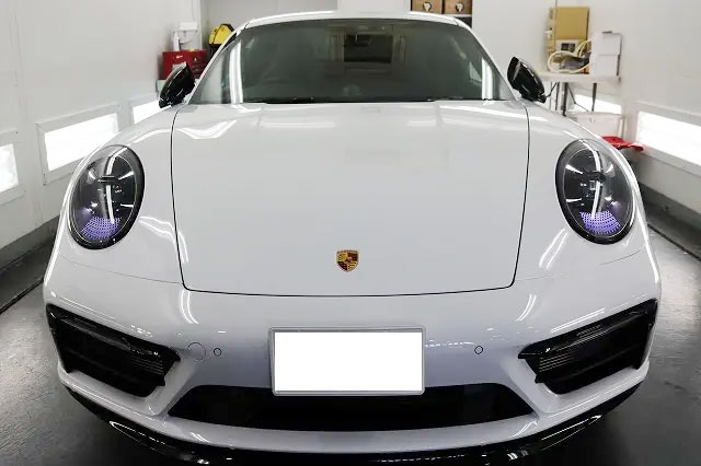 東京都　豊島区　ポルシェ911 セラミックコーティング施工後の画像