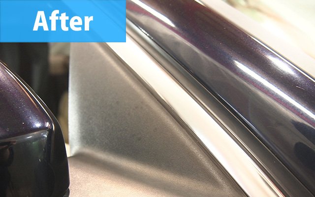 車のメッキモールコーティング メッキフィルムなら 専門店の トータルカービューティiic